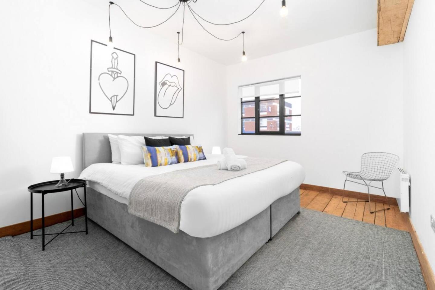 Loft Style Apartment - Near City Centre - Smart Tv- Wifi - Parking - Top Rated - 3Nt Birmingam Exterior foto